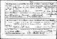 Robert Nichols & Charlotte Denny 1866 Marriage